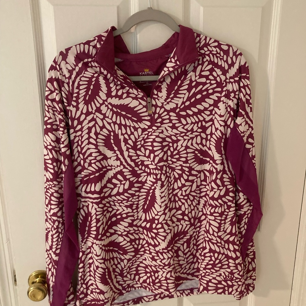 Kastel Quarter Zip Performance Shirt Size X-Large, worn once and was too big